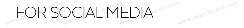 42 for social media字体转换